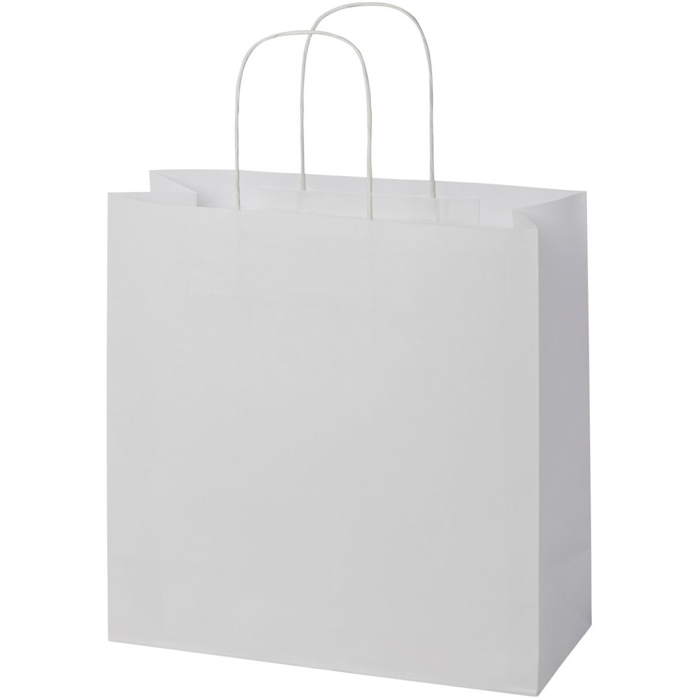 Papieren tas 120 g/m2 gemaakt van kraftpapier met gedraaide handgrepen - 31 x 12 x 31 cm