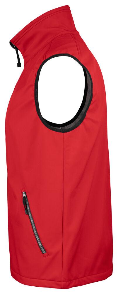 Jobman - 7502 Softshell Vest Rood 4XL