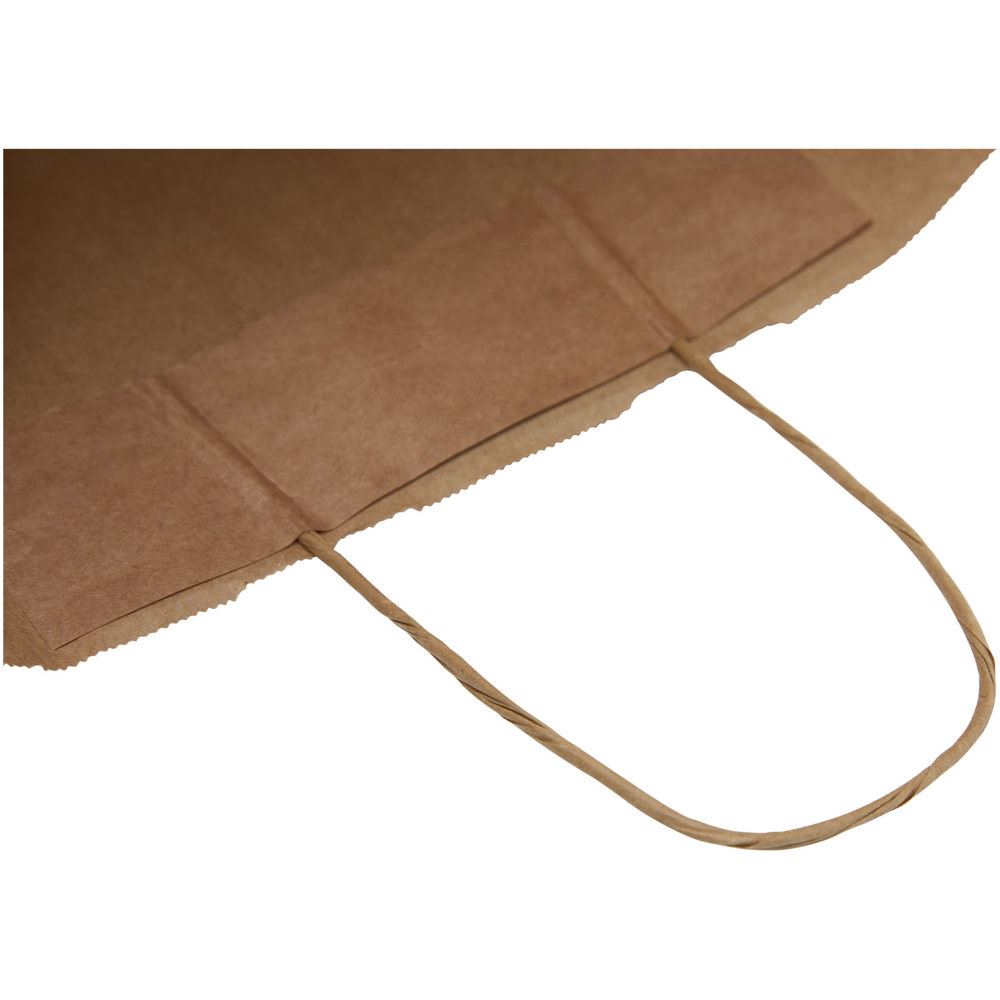 Papieren tas 80-90 g/m2 gemaakt van kraftpapier met gedraaide handvaten - 32 x 12 x 40 cm