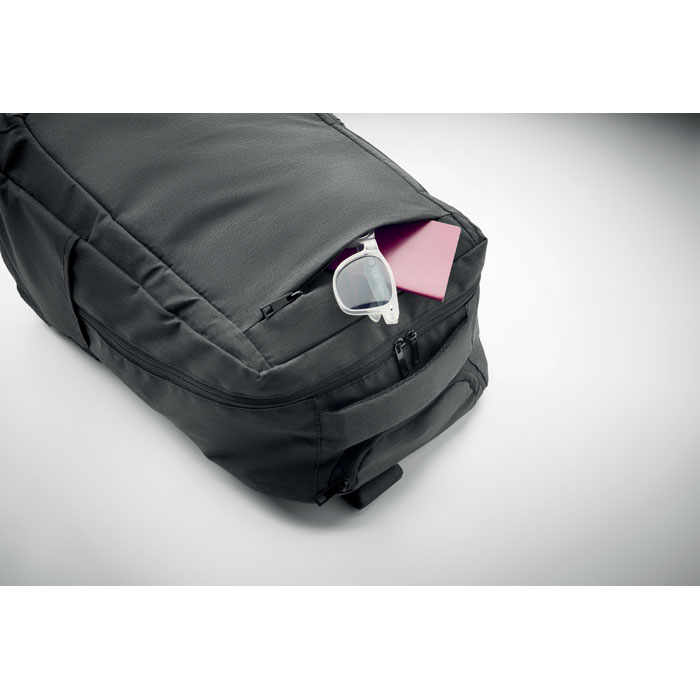 DALVIK - 600D RPET rugzak trolley 15"