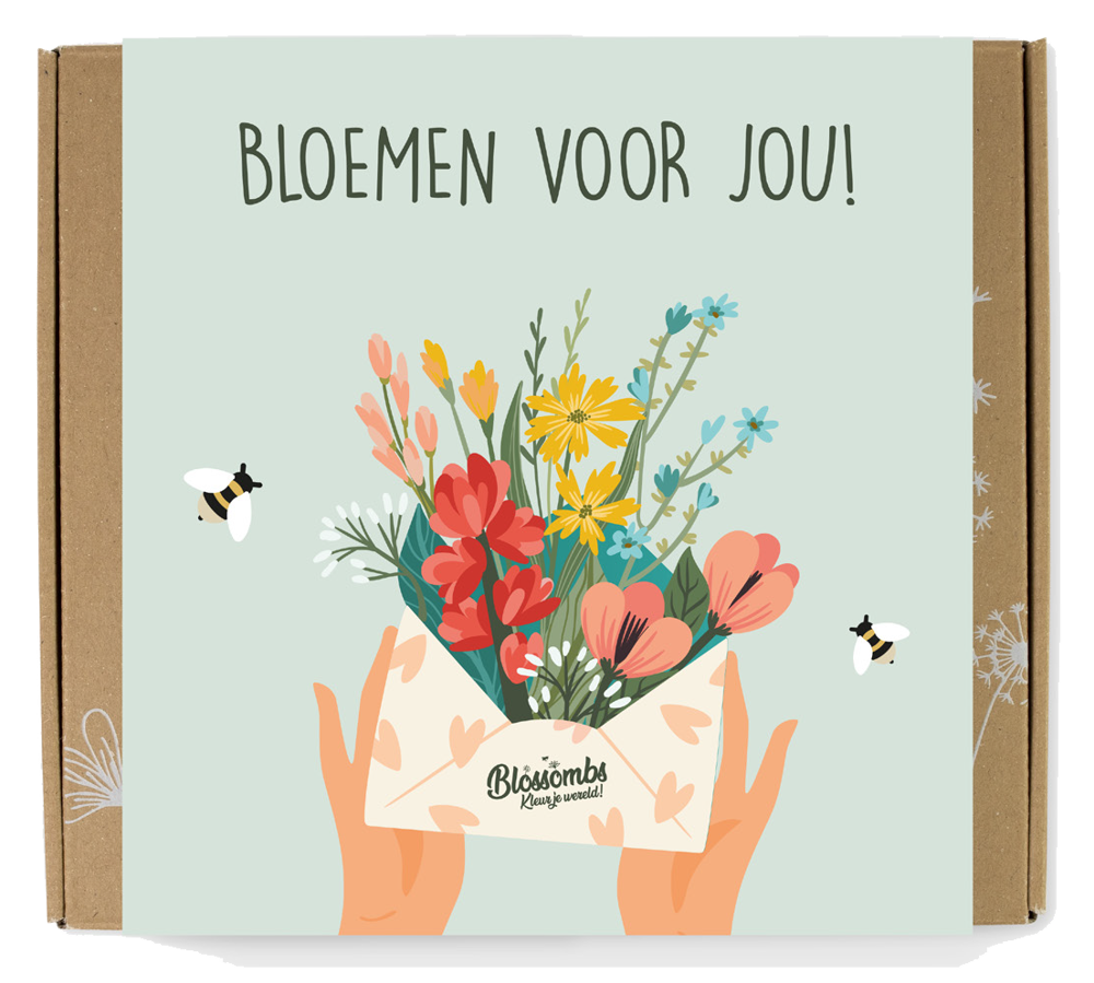 Blossombs Bloembommetje -  Giftbox 9 stuks