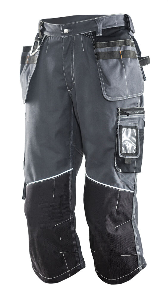 Jobman - 2281 Long Shorts Core HP - Donkergrijs/Zwart