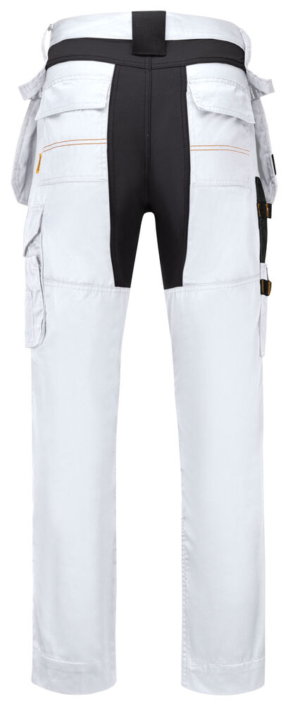 Jobman - 2325 Craftsman Trousers Stretch Wit/Zwart 120