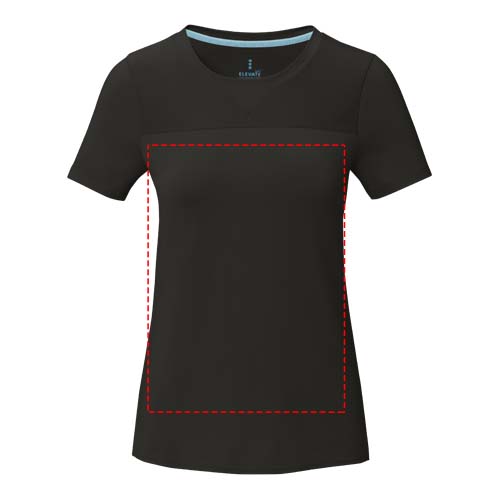 Borax Dames T-shirt met korte mouwen, cool fit, GRS gerecycled