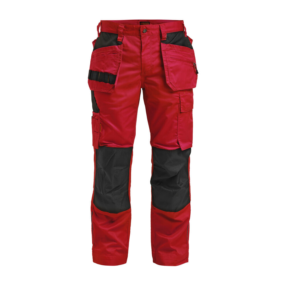 Jobman - 2322 Trousers HP - rood/zwart