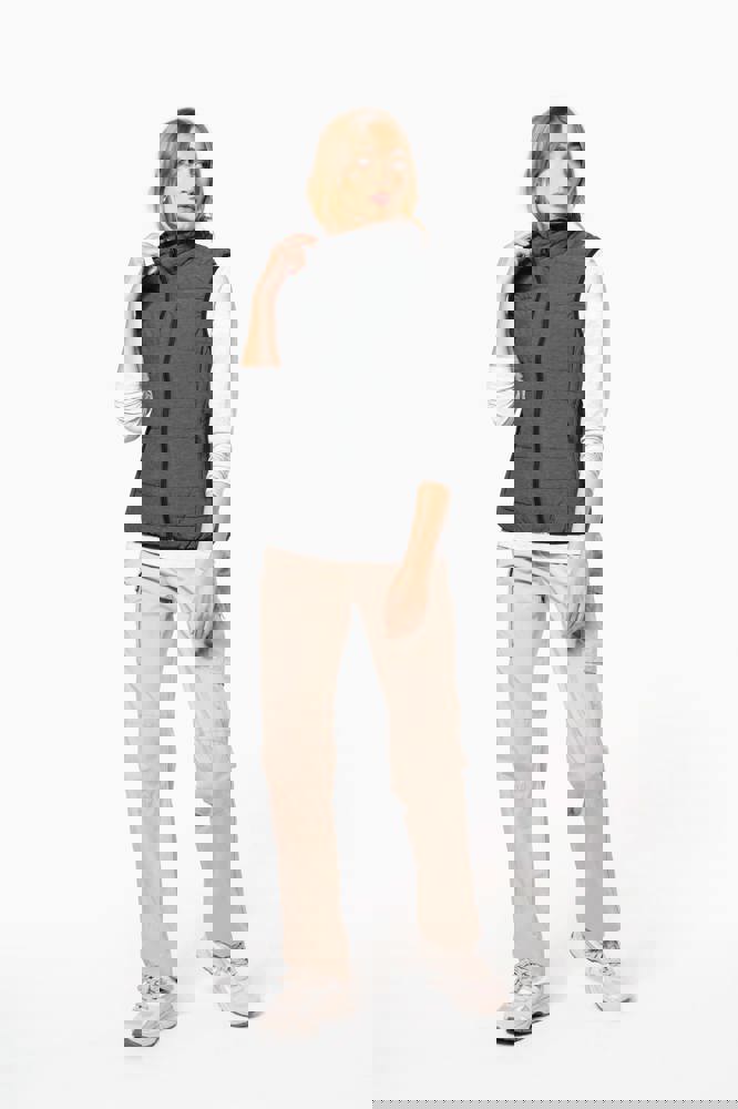 K6114 - Ladies' lightweight sleeveless down jacket