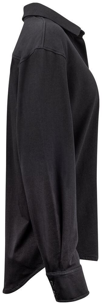 Cutter & Buck - Hedley Stretch Shirt Dames Zwart M