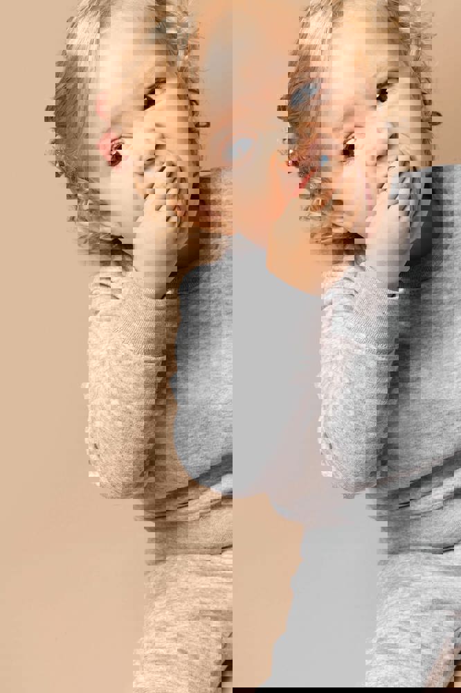 K835 - Ecologische baby sweater