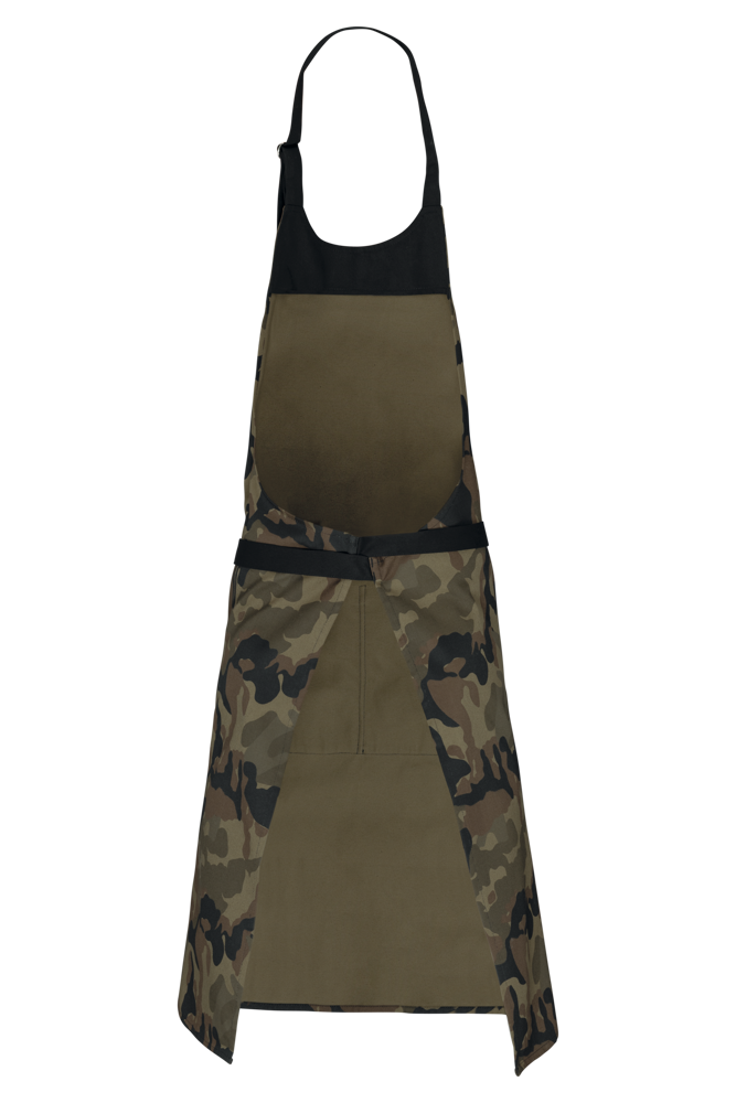 K885CC - Katoenen schort met zak