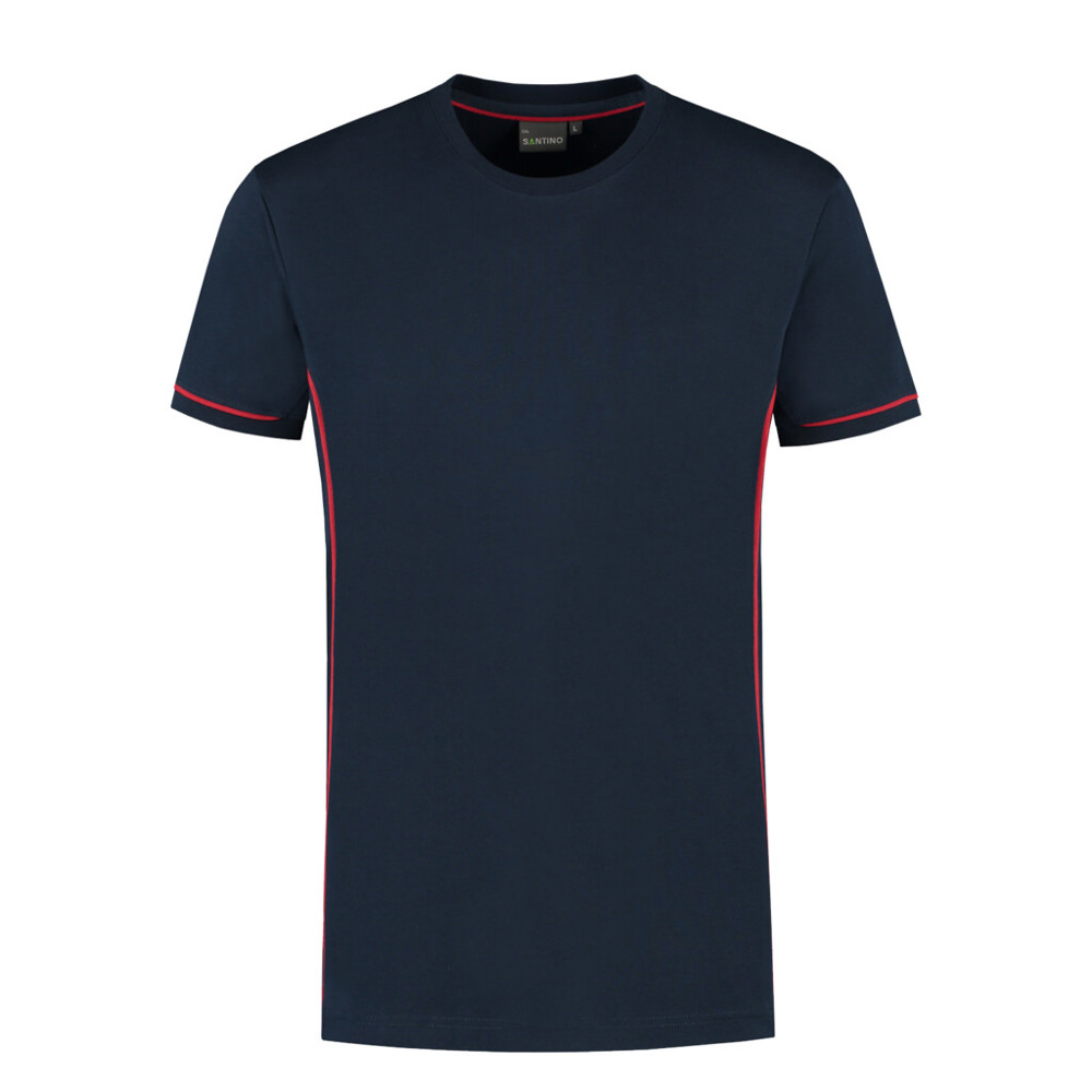 Santino T-shirt Cal+ - Real Navy / Red