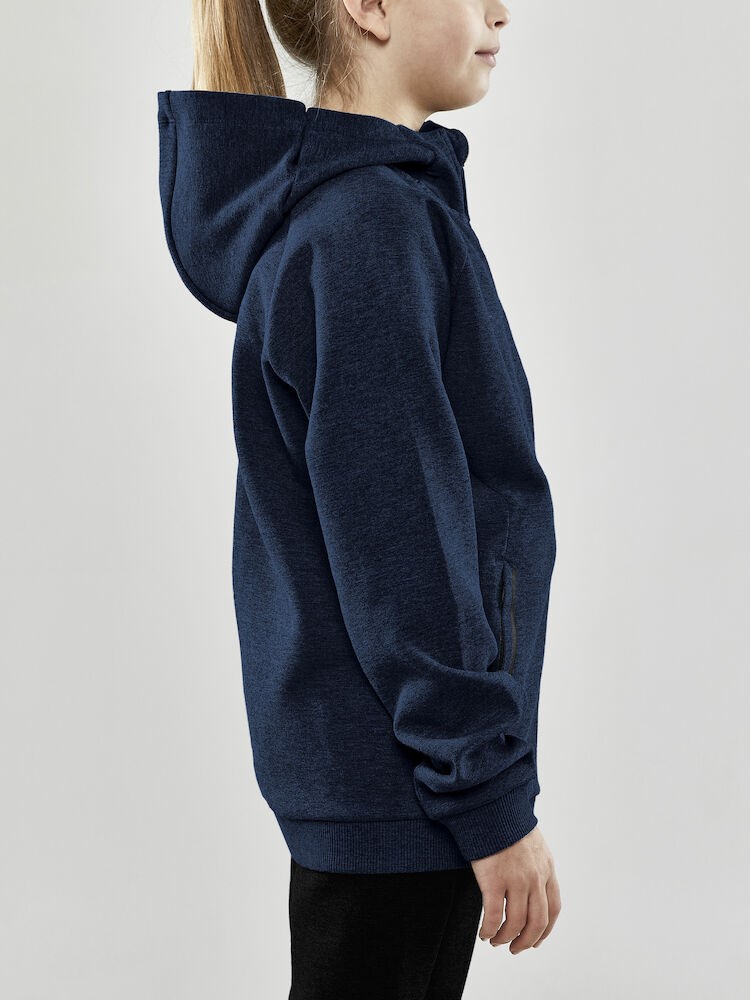 Craft - CORE Soul Full Zip Hood Jr Dark Navy 122/128