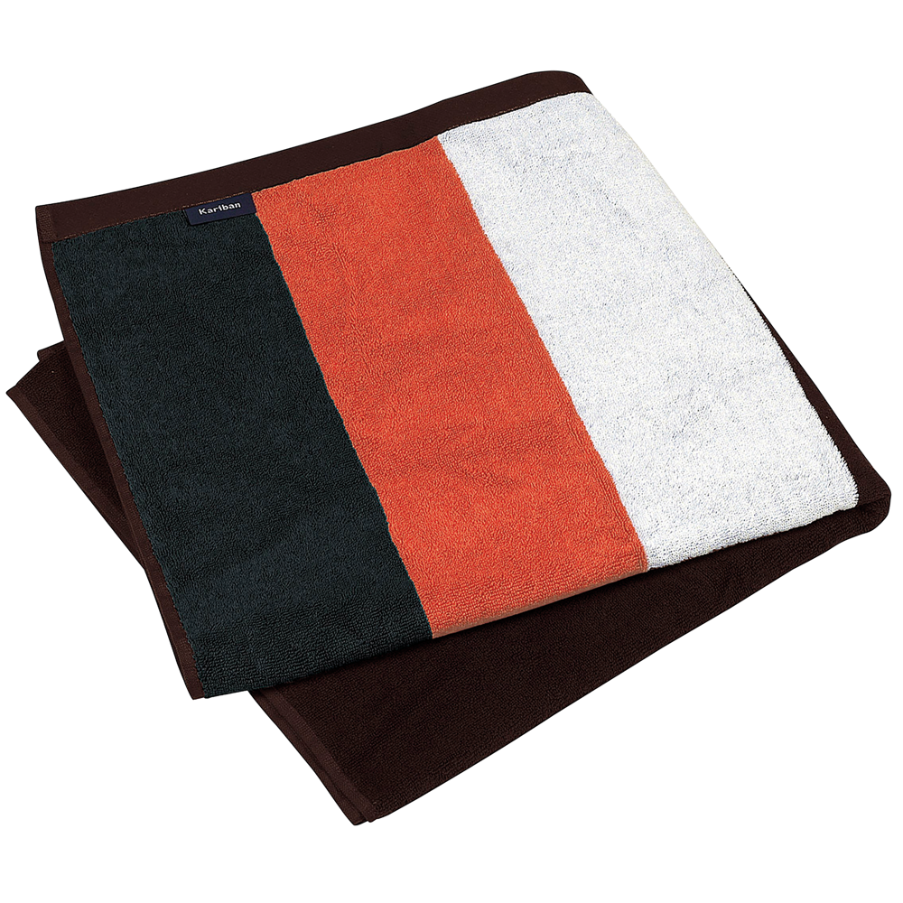 K121 - Gestreept Fluwelen Strandlaken