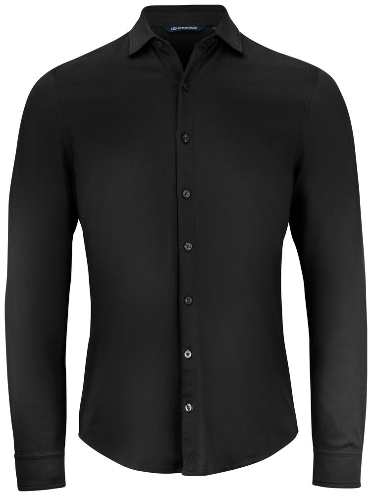 Cutter & Buck - Advantage Shirt Heren - zwart