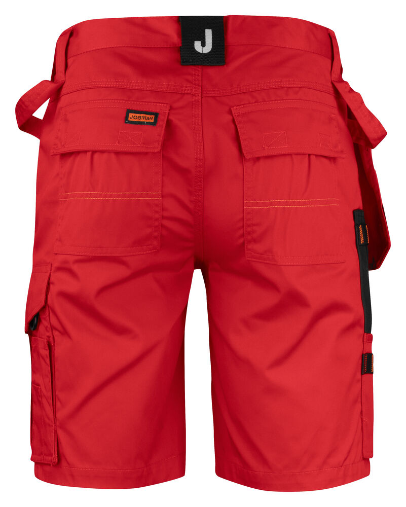Jobman - 2722 Shorts HP Rood/Zwart C42