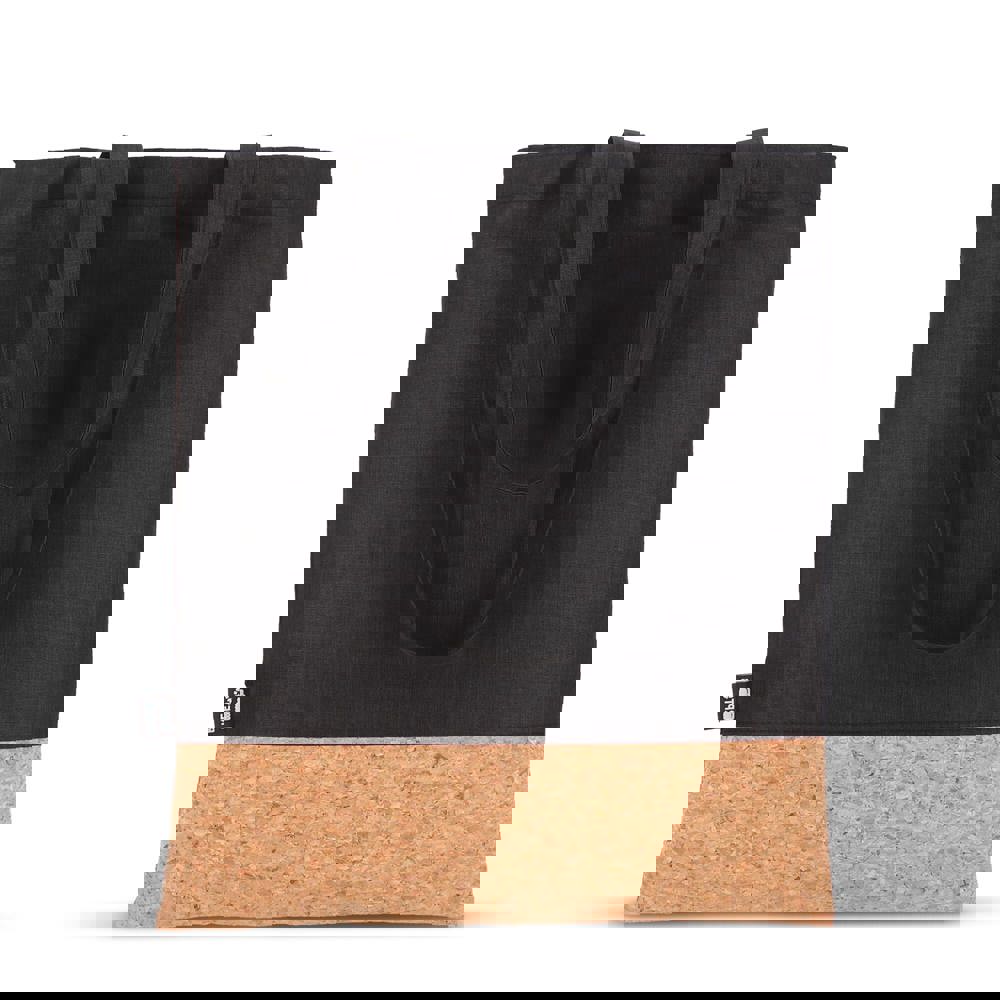 Draagtas R-PET &amp; kurk 35 x 40cm