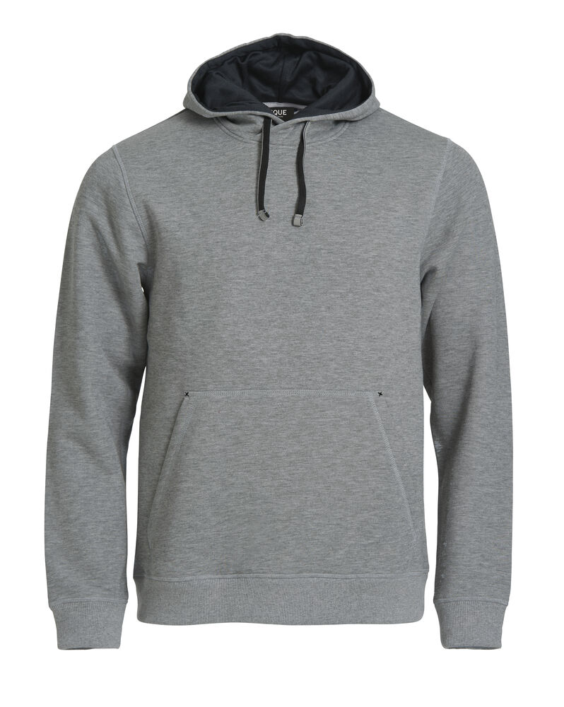 Clique - Classic Hoody - Grijs-melange