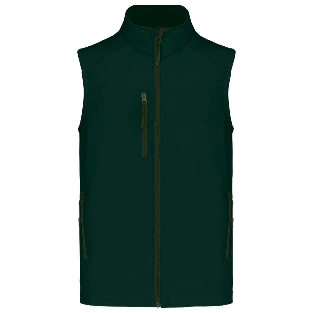 K403 - Softshell bodywarmer - Bottle Green