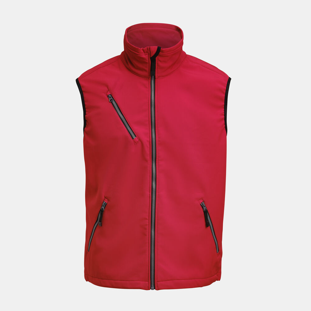 Jobman - 7502 Softshell Vest - rood