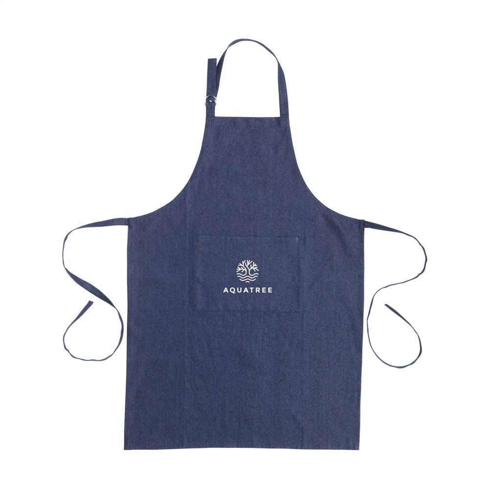 Apron GRS Recycled Denim (220 g/m²) schort