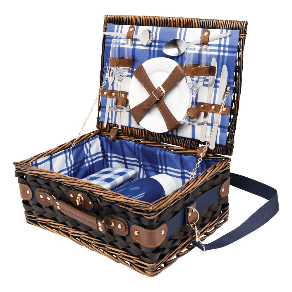 CENTRAL PARK - Picknickmand van riet