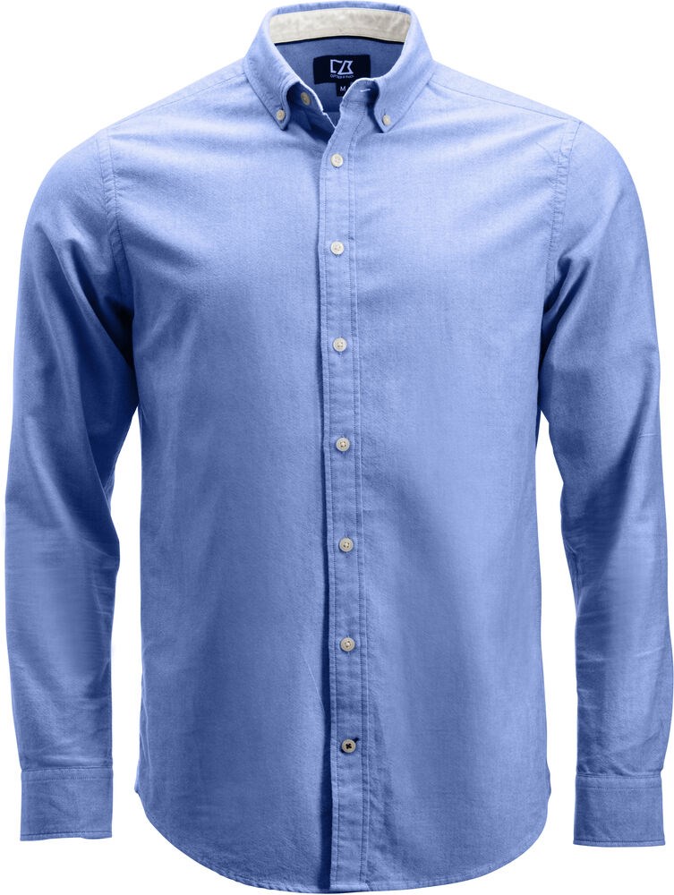 Cutter & Buck - Belfair Oxford Shirt Heren - French blauw