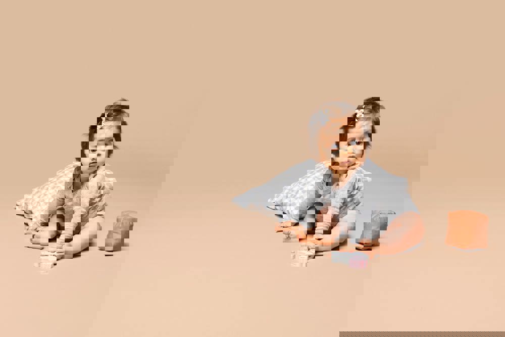 K837 - Baby body van biologisch katoen