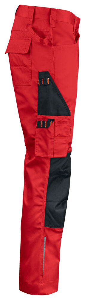Jobman - 2321 Service Trousers Rood/Zwart C58