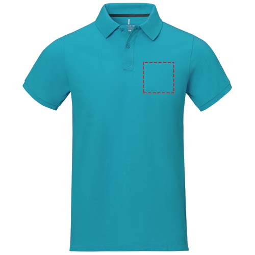 Calgary herenpolo met korte mouwen