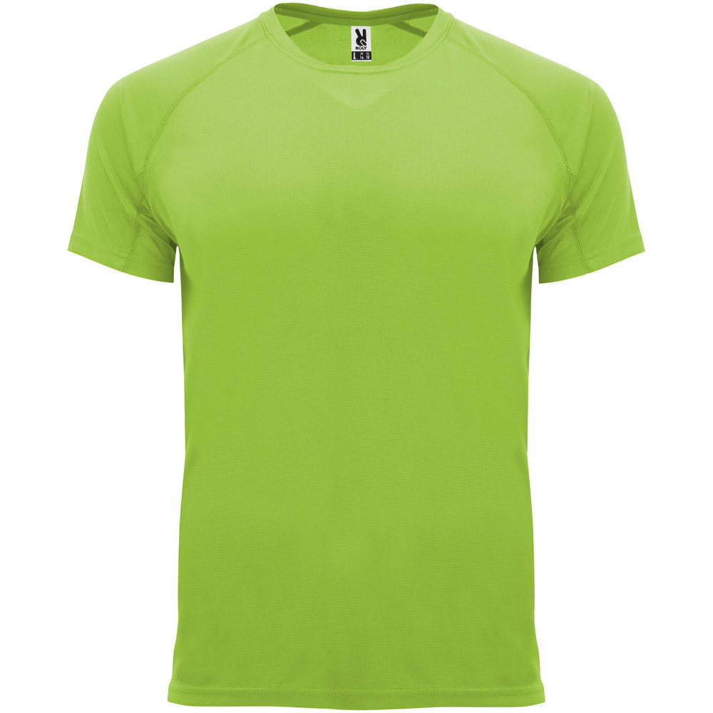 Bahrain sportshirt met korte mouwen voor kinderen - lime