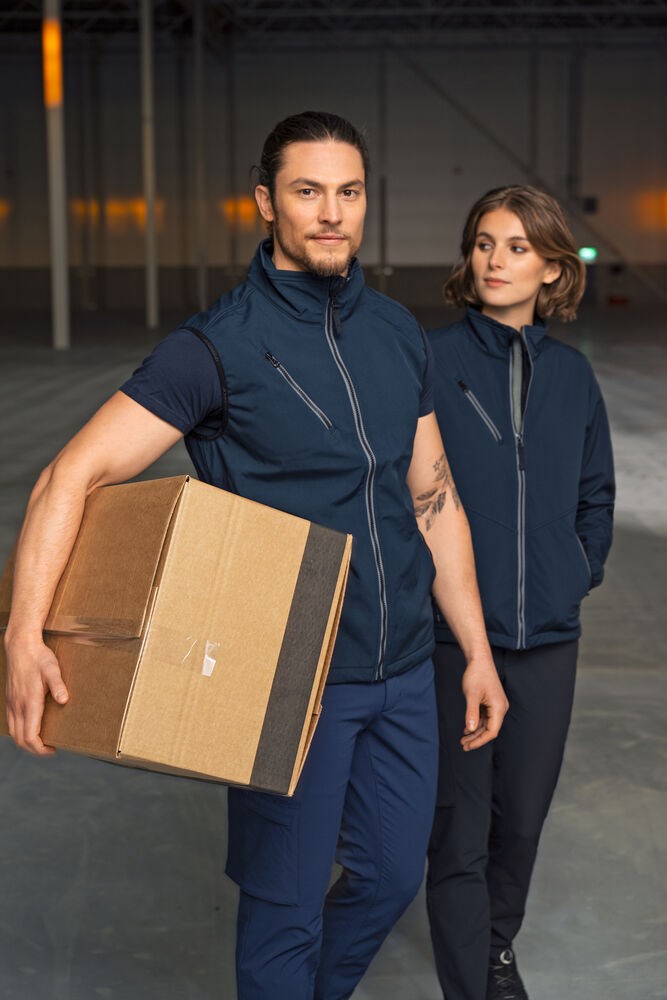 Jobman - 7502 Softshell Vest Kobalt M