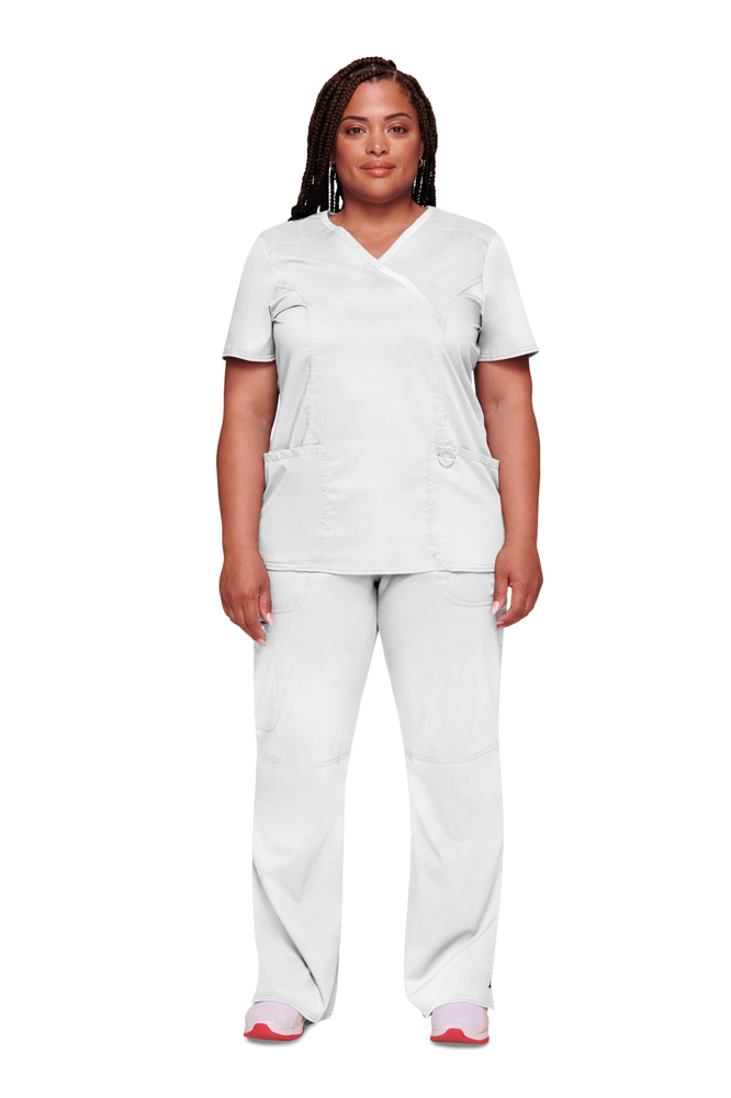 - Wikkeltop voor dames - White