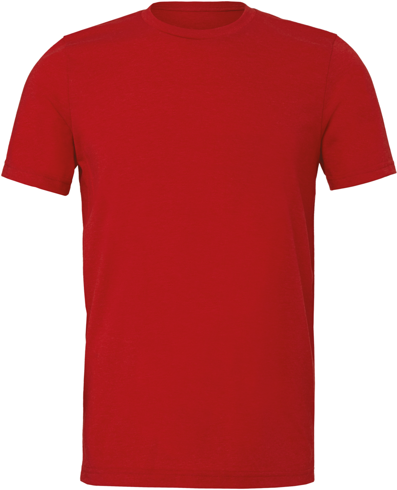 BE3001CVC - Heather jersey T-shirt met korte mouwen - Heather Red