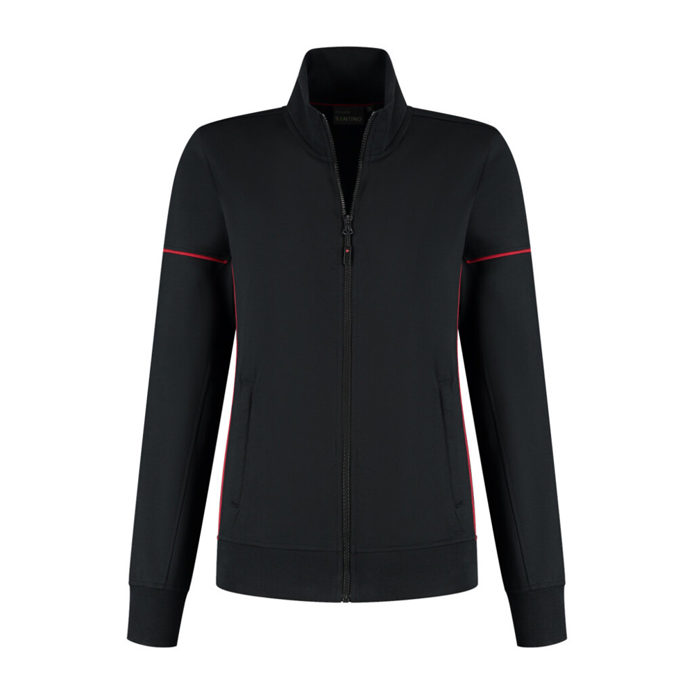 Santino Sweatvest Colt Ladies - Black / Red