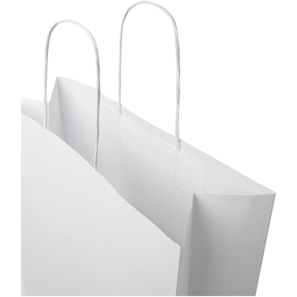 Papieren tas 120 g/m2 gemaakt van kraftpapier met gedraaide handgrepen - 31 x 12 x 41 cm