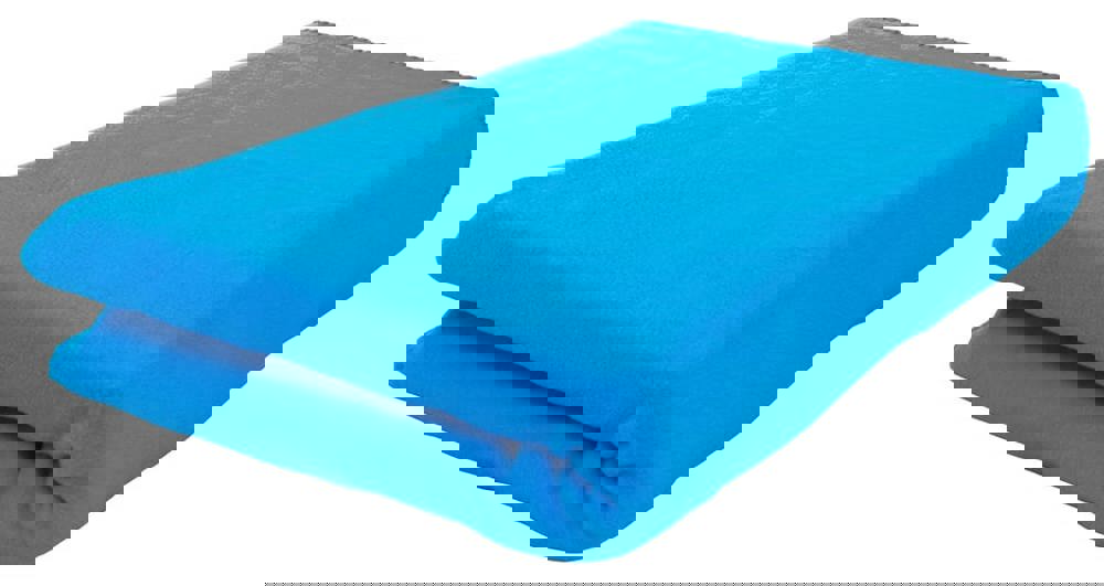 Fleeceplaid 150x120 cm, 250 gr/m² - Middenblauw (2191C) / Middenblauw