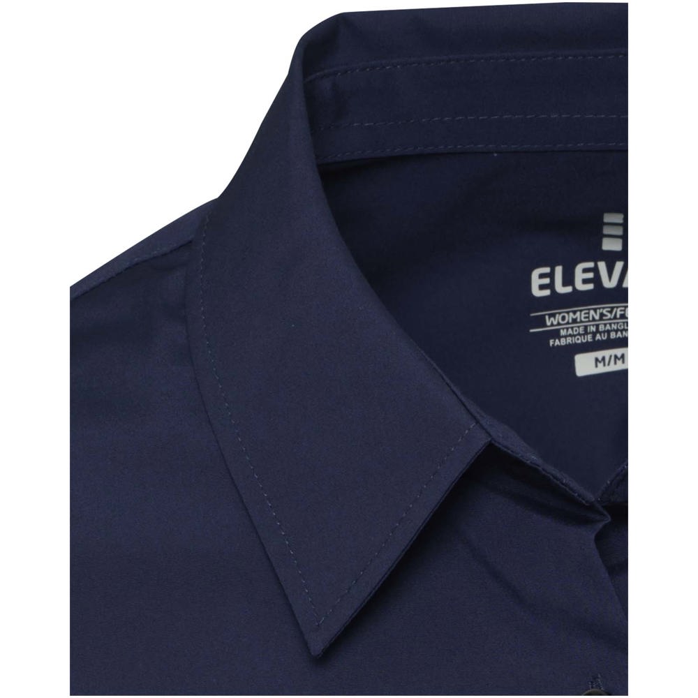 Carnelian poplin damesshirt