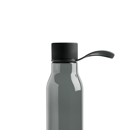 Tritan fles 600 ml - zwart