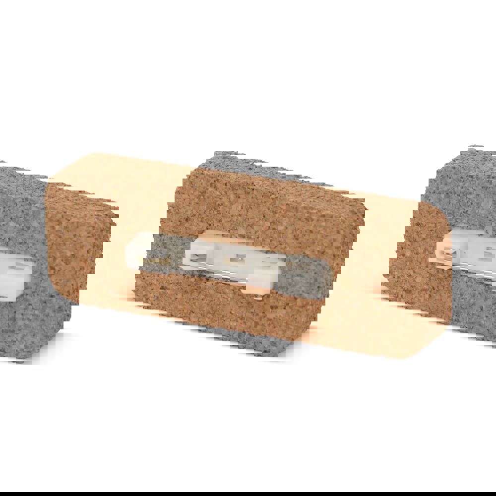 Naam badge kurk met speld