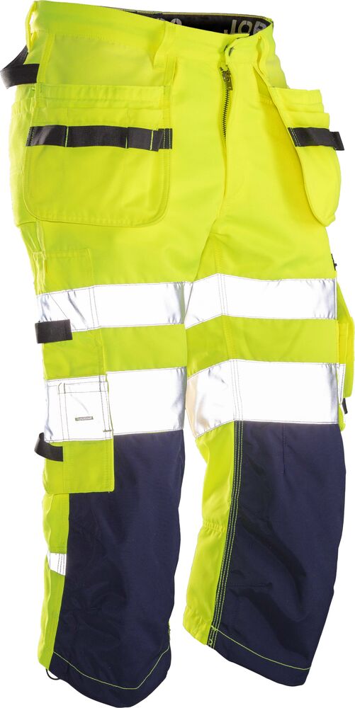 Jobman - 2217 Hi-Vis Long Shorts Oranje/Navy 96