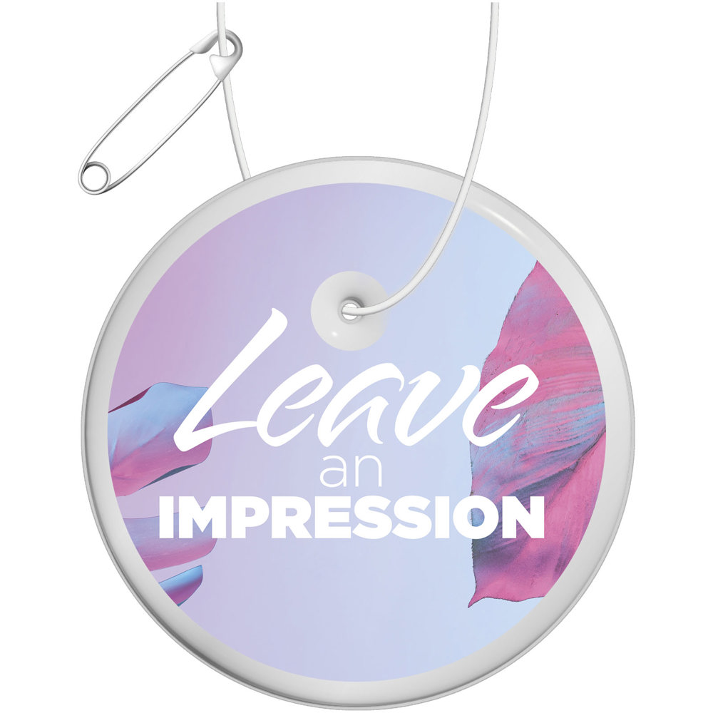 RFX™ H-09 ronde reflecterende pvc hanger