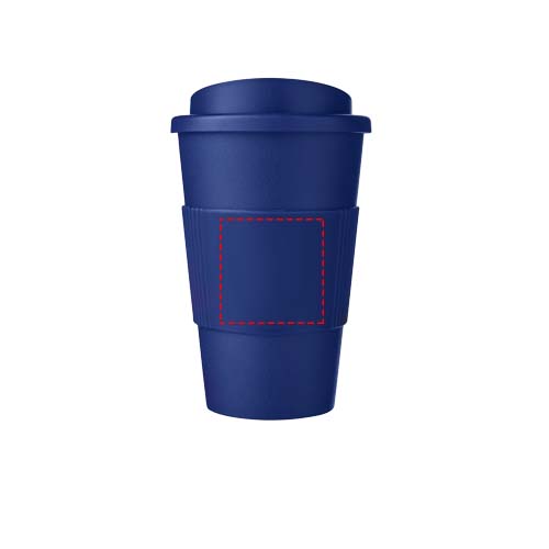 Americano® 350 ml geïsoleerde beker met grip
