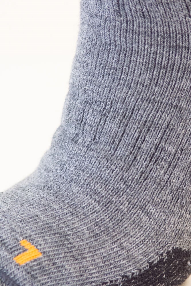 Jobman - 9598 Merino Sock Heavy Donkergrijs/Zwart 46