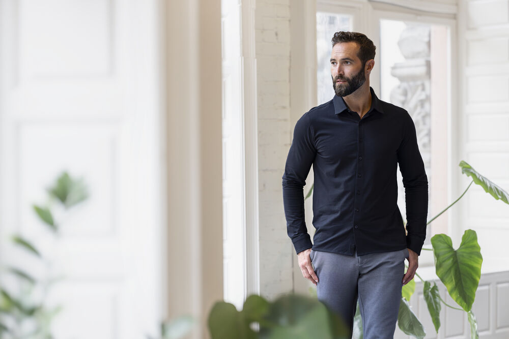 Cutter & Buck - Hedley Stretch Shirt Heren