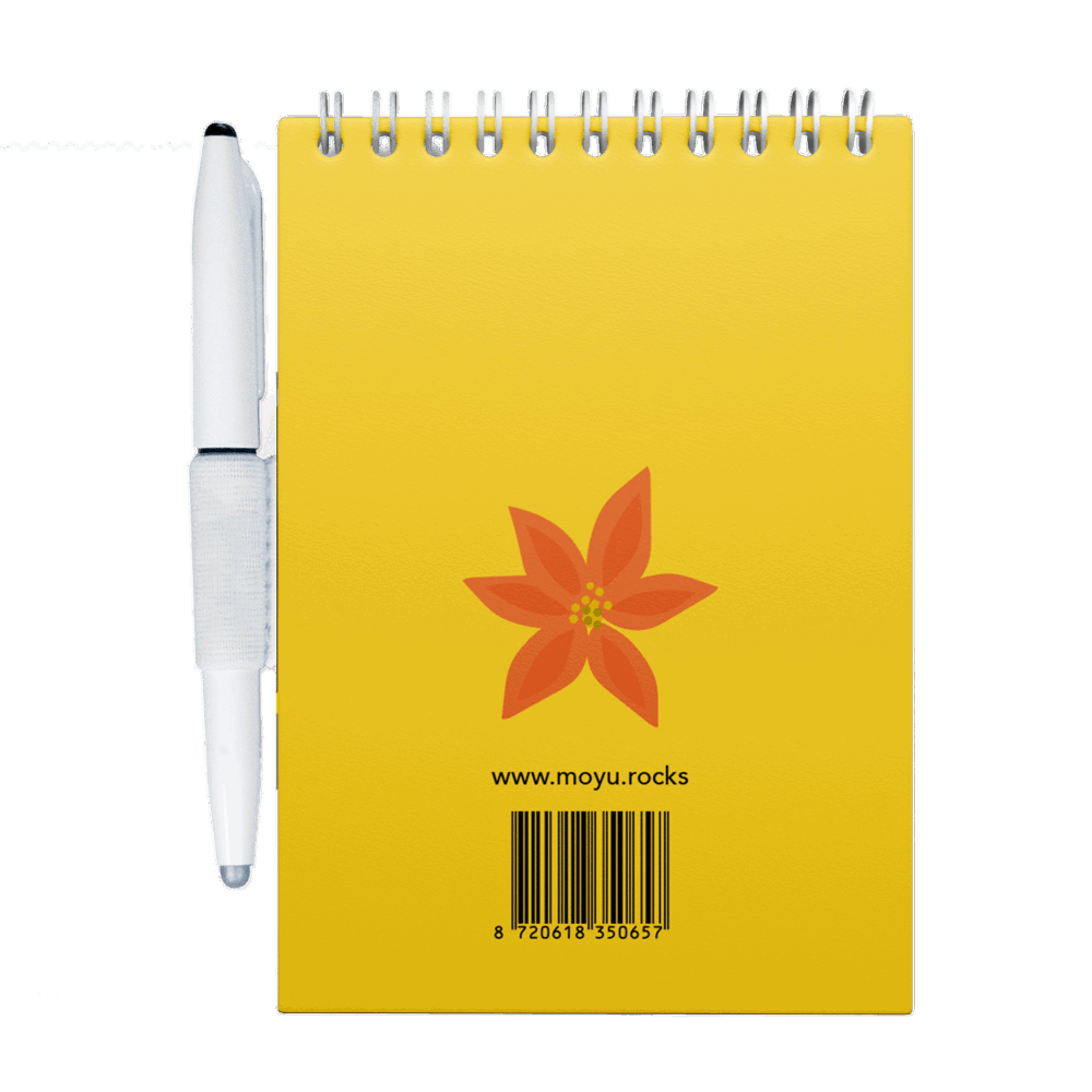 A6 notitieboek herschrijfbaar Hardcover