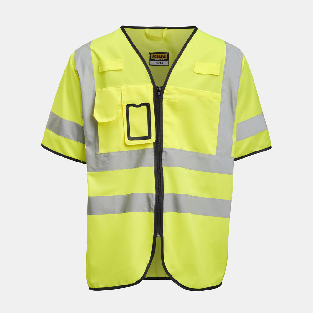 Jobman - 7598 Hi-Vis Vest Geel M