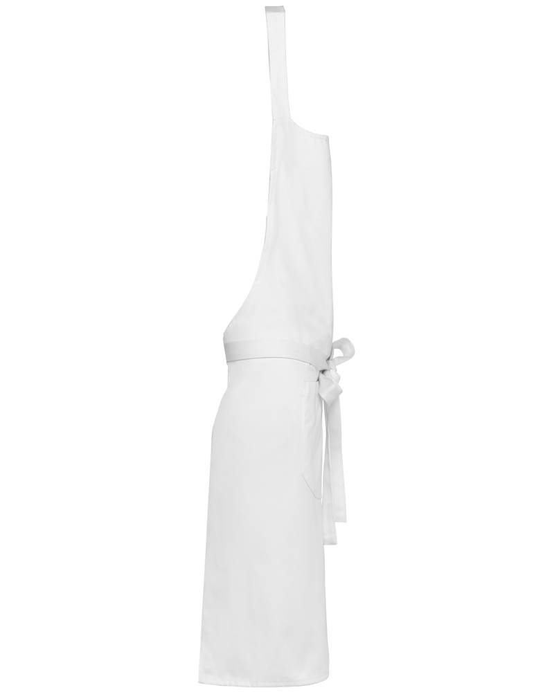 K8010 - Schort van polykatoen wasbaar op hoge temperatuur