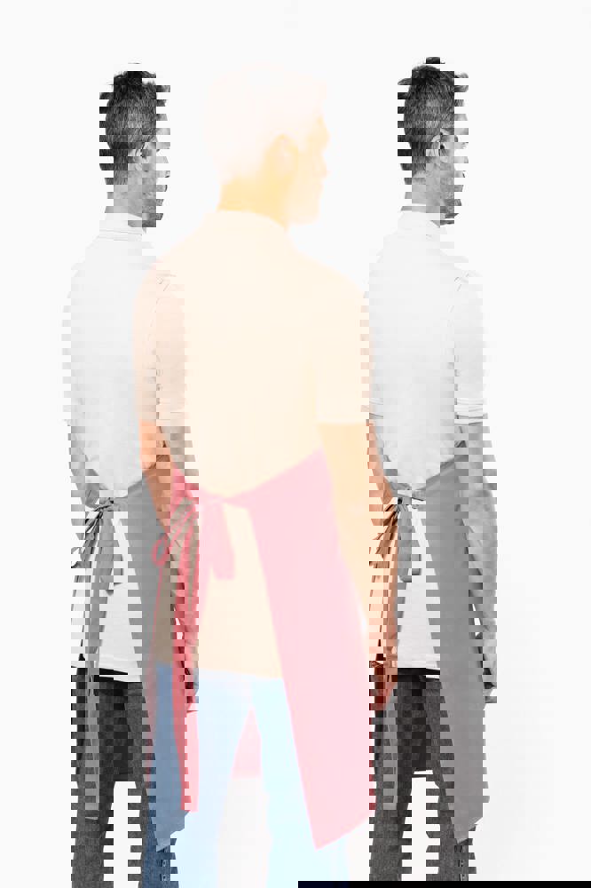 K885CC - Katoenen schort met zak