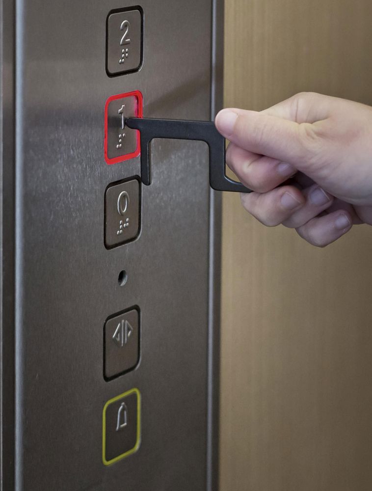 Aluminium deuropener Jada