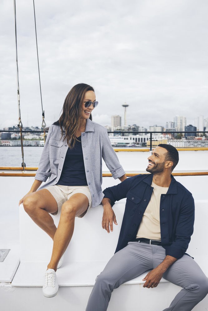 Cutter & Buck - Advantage Leisure Shirt Heren Khaki XXL