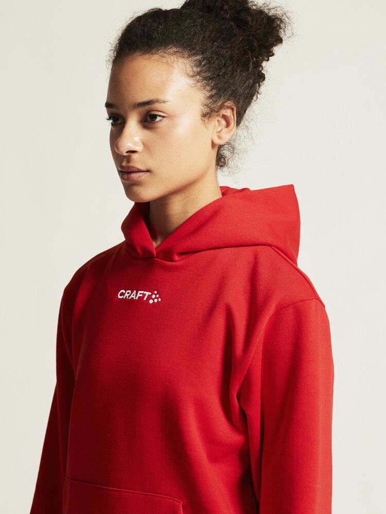 Craft - Community 2.0 Logo Hoodie W Bright red XL